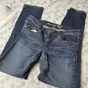 American Eagle Sz 8 Skinny Denim Jeans